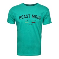 Мъжка тениска "BEAST MODE" - Зелена, 6957